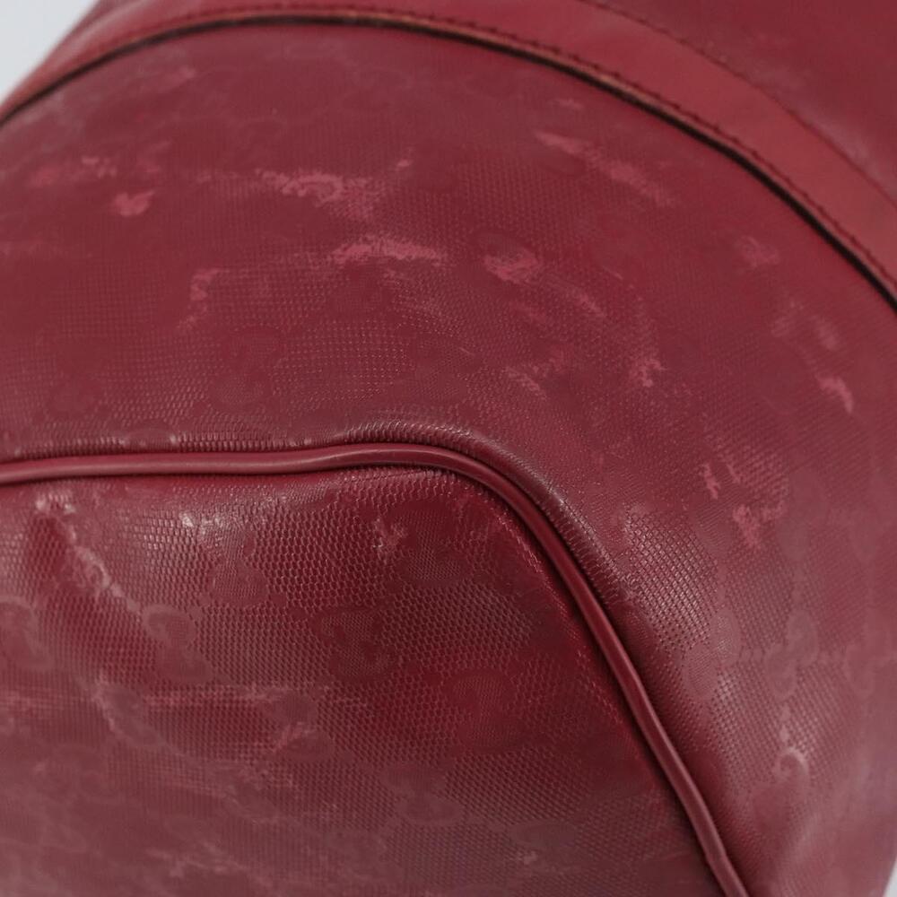 GUCCI GG Implementation Boston Bag PVC Silver Pink 193603 Auth 160604 - Picture 14 of 16